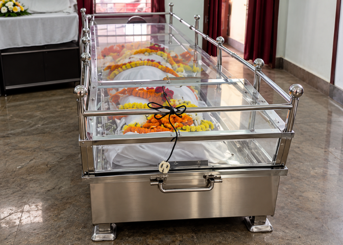 Funeral coffin and kafin service